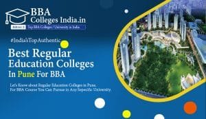 Regular BBA college in pune maharashtra india